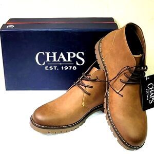 Chukka Boots . Size: 10 . w/ Memory Foam ..... Chaps . New in Box